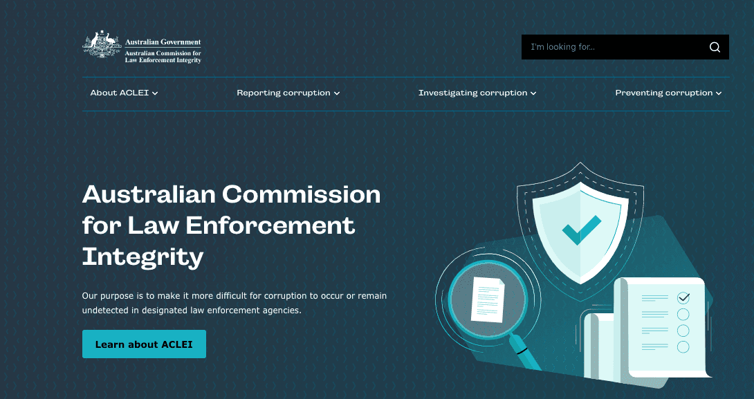 Australian Commission for Law Enforcement Integrity